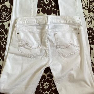 ♦️ UNIONBAY white stretch jeans twill 30” waist lightweight